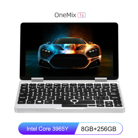OneMix-Mini ordenador portátil de bolsillo 1s Plus, portátil Yoga, 7 pulgadas, Intel 3965Y 8G RAM, 256GB PCIe SSD, Windows 10, pantalla táctil ► Foto 1/6