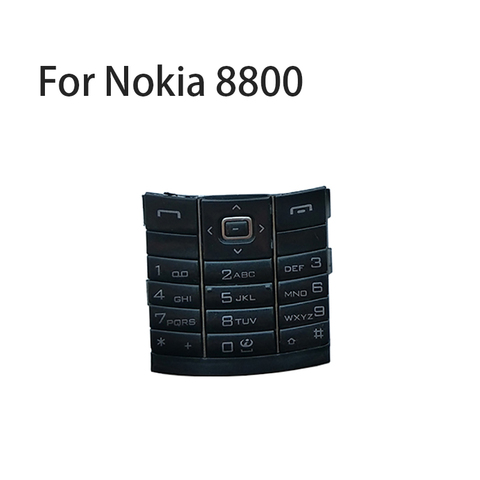 BINYEAE-nuevo teclado para teléfono móvil, pieza de reparación con teclado Inglés para Nokia 8600 8800 ► Foto 1/2