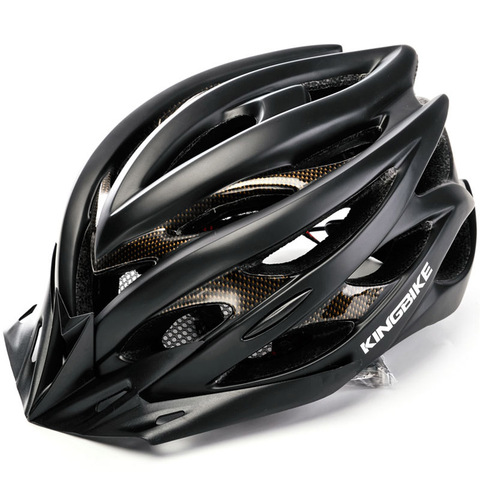 KINGBIKE-casco de ciclismo moldeado integralmente para hombre y mujer, ultraligero, para ciclismo de montaña o de carretera ► Foto 1/6