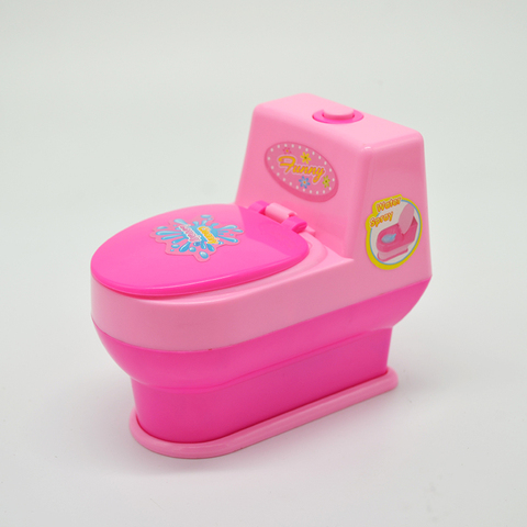 Accesorios de moda para el baño de barbie, mini casa de muñecas barbie original, accesorios de muebles de baño, juguetes bjd 1/6, conjunto de regalo ► Foto 1/6