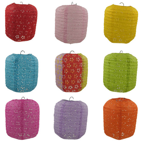 15cm 20cm elipse chino hueco papel de linternas de papel para linternas pantalla suministros para fiesta niños farol de bricolaje ► Foto 1/6
