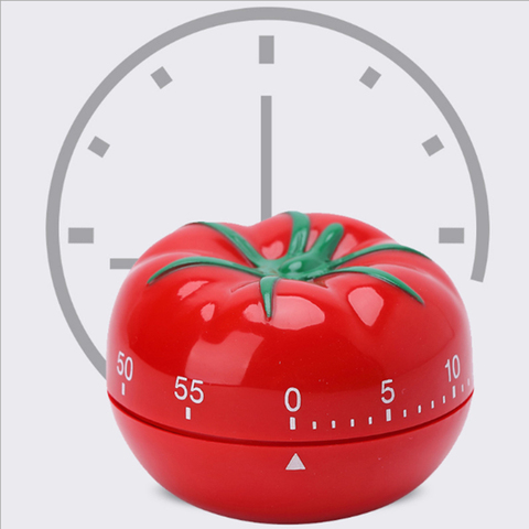 Temporizador con forma de tomate para cocina, reloj despertador para cocinar, herramientas creativas de cocina, temporizador de Cuenta regresiva mecánico ► Foto 1/6