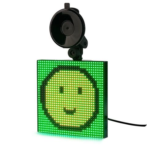 Cartel led con Bluetooth para coche, 12V, animación, Control por aplicación, RGB, desplazamiento programable, tablero de pantalla LED de mensajes ► Foto 1/6