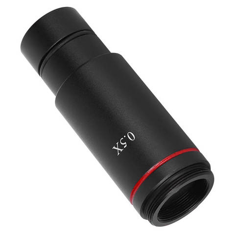 Adaptador de lente de microscopio para cámara, lente de montaje C de reducción ocular electrónica de 25mm, 0.5X, para microscopio CCD ► Foto 1/6