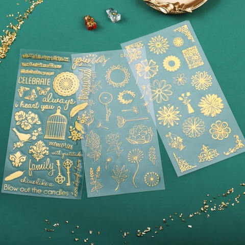 Kit de pegatinas de decoración transparente, relleno de resina epoxi UV de deseos de gato, moldes de silicona para manualidades Fabricación de joyas, 2 uds. ► Foto 1/6
