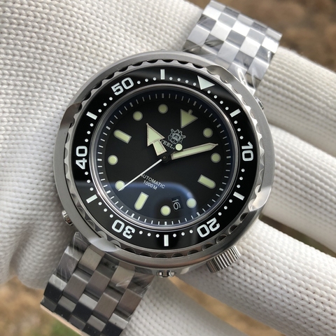 Steeldive-Reloj de buceo automático NH35, accesorio de acero inoxidable SD1978 de gran tamaño, 53,6mm, resistente al agua, 1000m, novedad ► Foto 1/6