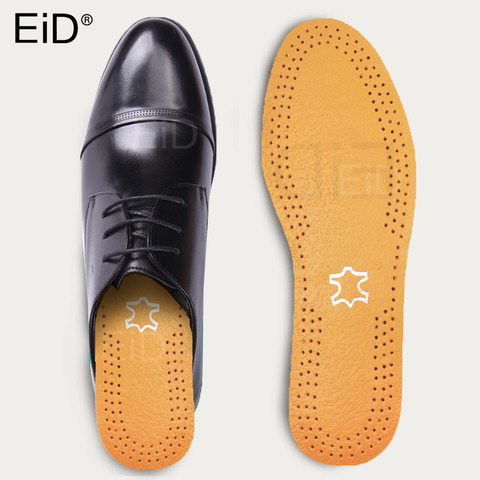 EiD-plantillas de cuero transpirables para hombre y mujer, zapatos para correr, almohadilla para pie, almohadilla para el cuidado del pie ► Foto 1/6