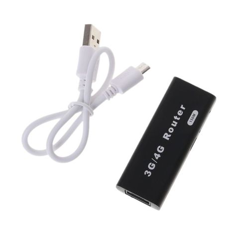 Mini enrutador portátil 3G/4G WiFi Wlan, punto de acceso AP, cliente, inalámbrico USB de 150Mbps, nuevo U1JA ► Foto 1/5