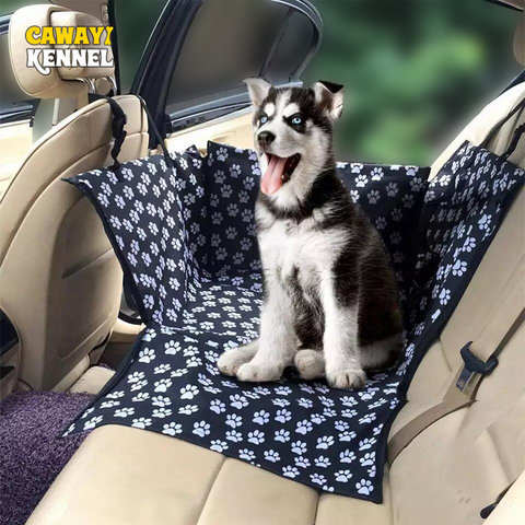 CAWAYI perrera impermeable para mascotas portadores perro cubierta de asiento de coche esteras hamaca colchón llevar para perros transportin perro autostoel hond ► Foto 1/6