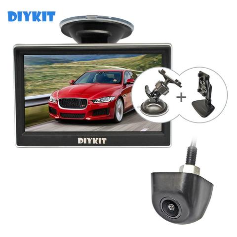 DIYKIT-cámara de visión nocturna para coche, Monitor IPS AHD de 5 pulgadas, 1920x1080P, HD, 170 grados, marcha atrás, para SUV, MPV, RV ► Foto 1/6