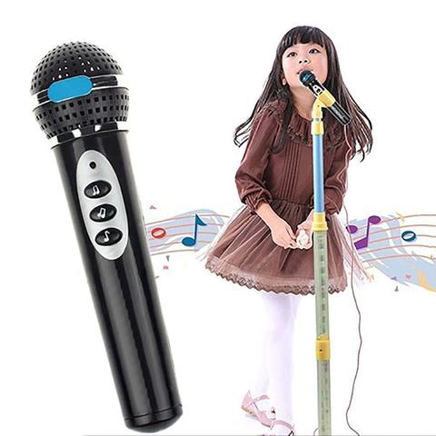 Micrófono de Karaoke para niños y niñas, juguete para regalo con música divertida ► Foto 1/6