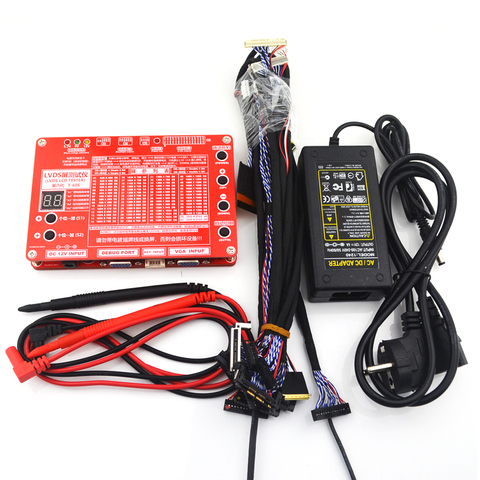 KIT de herramientas de prueba para ordenador portátil de 6 generación/LCD/LED SET soporte para probador de panel LCD 7-84 pulgadas interfaz LVDS 14/línea de pantalla ► Foto 1/6