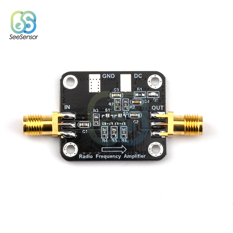 10KHz a 1GHz 10dBm amplificador de banda ancha RF LNA para HF VHF UHF FM Radio, amplificador de bajo ruido de DC 12V ► Foto 1/6