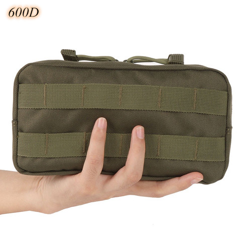 Al aire libre 600D Nylon engranaje de viaje Molle bolsa militar chaleco táctico varios Cámara revista bolsa de almacenamiento ► Foto 1/6