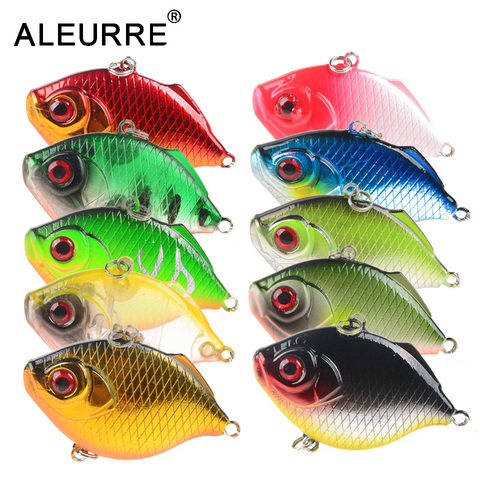 Señuelos de Pesca Wobbler de 4cm y 8,5g, anzuelo de mimbre de plástico duro Artificial, VIB, Crankbait, aparejos de pesca en hielo de cualquier profundidad, 1 Uds. ► Foto 1/6