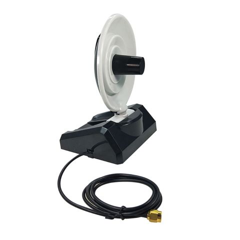 Antena WiFi de 2,4 GHz, antena direccional inalámbrica WLAN con Cable RG174, 10dBi RP-SMA, macho ► Foto 1/6
