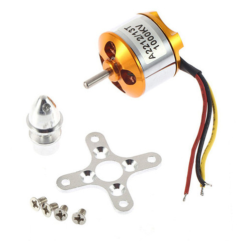 5 uds XXD A2212 2212 A2208 2208 Motor sin escobillas 930KV 1000KV 1400KV 2200KV 2450KV 2700KV para RC Avión de Multicopter sin escobillas ► Foto 1/4