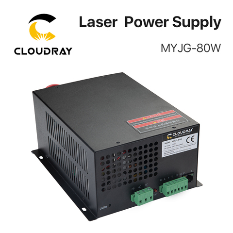 Cloudray 80 W CO2 láser fuente de alimentación para CO2 máquina de corte por grabado láser MYJG-80W categoría ► Foto 1/6