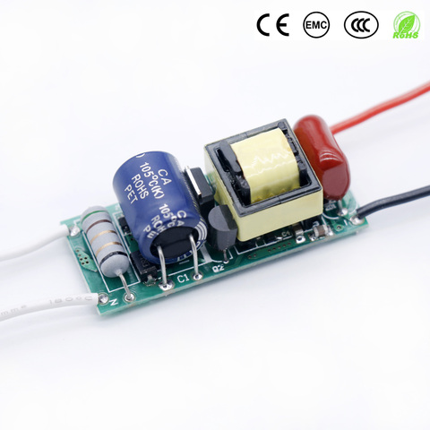 LED Driver 1 W-24 W para conductor regulable fuente de alimentación de voltaje de corriente constante Control de iluminación transformadores para LEDs AC220-240V ► Foto 1/6