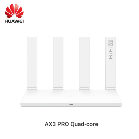 Desbloqueado Huawei AX3 /AX3 PRO Wifi 6 + Router 3000mbps 2,4G y 5G Dual-banda Quad Core Wi-Fi Multi-usuario inalámbrico inteligente Casa de malla ► Foto 1/5