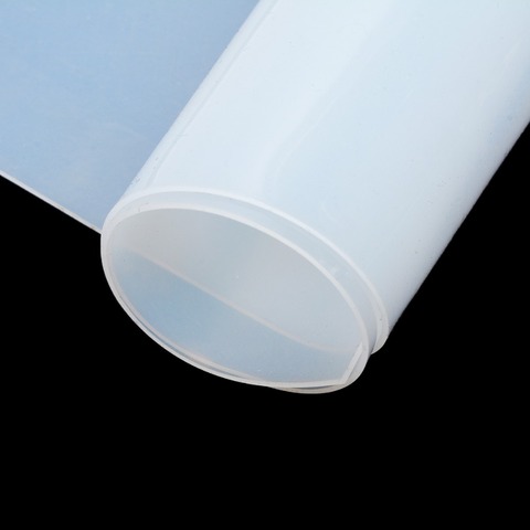Lámina de goma de silicona para el hogar, estera de placa con resistencia al calor de 500x500x1mm, 1 unidad ► Foto 1/6