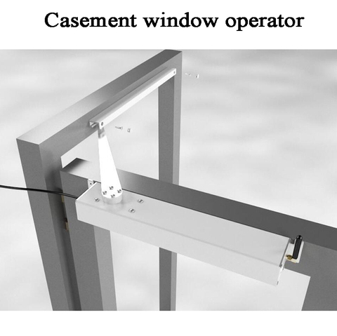 Abridor de ventanas inteligente con Wifi, Motor eléctrico automático de cierre/Apertura, sótano, 24V, control remoto RF, Alexa Goo, google home ► Foto 1/3