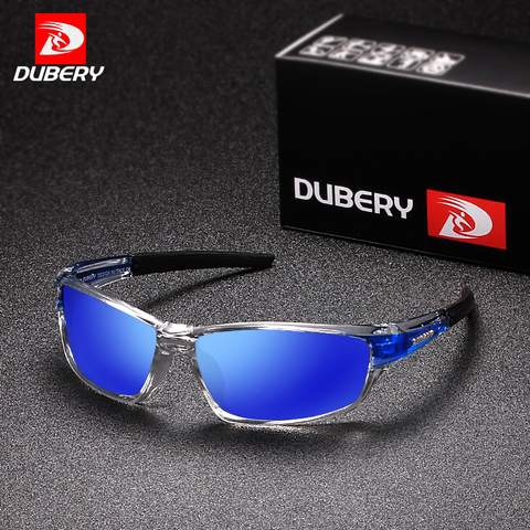 DUBERY-Gafas de sol cuadradas y polarizadas para hombre y mujer, anteojos de sol unisex, de estilo deportivo, adecuados para conducir, con forma cuadrada de lujo, marca de diseñador, 2017, 620 ► Foto 1/5