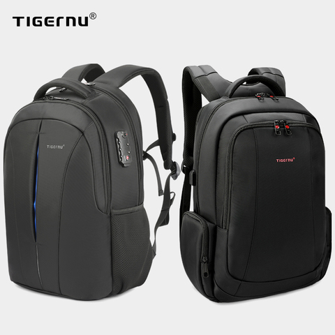 Tigernu-mochila para ordenador portátil de 15,6 pulgadas para hombre y mujer, bolsa de hombro y cruzada, gran descuento, envío rápido, almacén solo ruso ► Foto 1/6