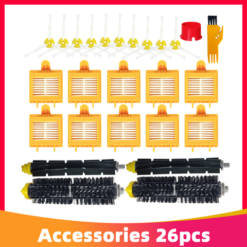 Accesorios de filtro Hepa para iRobot Roomba, cepillos laterales principales de alta calidad, Serie 700, 770, 780, 790, 772, 774, 775, 760 ► Foto 1/6