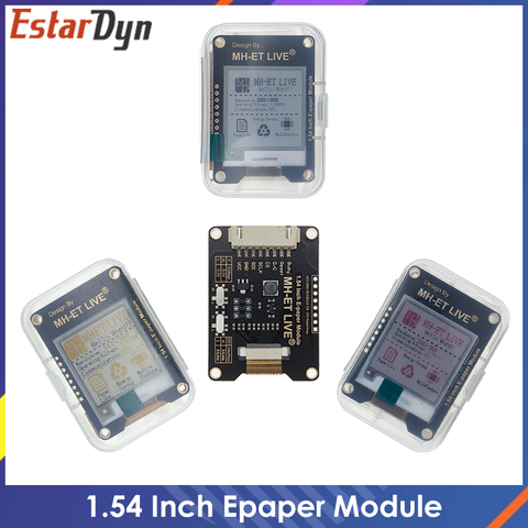 Módulo Epaper de 1,54 pulgadas, pantalla de tinta electrónica, soporte SPI Global/parte para Arduino STM raspberry pi ESP32 ► Foto 1/6