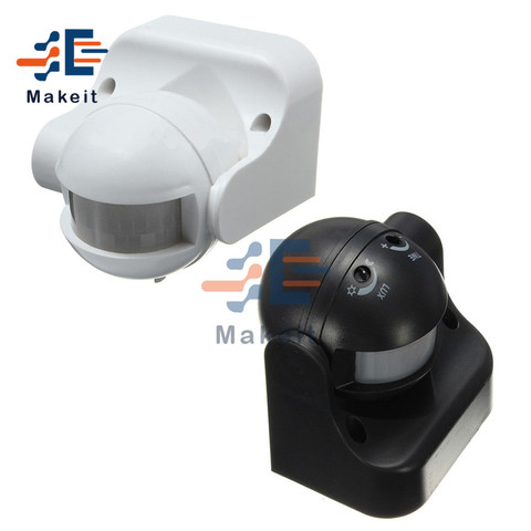 Sensor de movimiento por infrarrojos PIR para exteriores, interruptor de movimiento de seguridad, 180 grados, CA 220V-240V, IP44, 50Hz, 3-2000LUX ► Foto 1/6