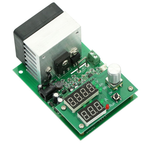 Medidor de capacidad de batería con ventilador de disipador de calor, pantalla Digital LCD de carga electrónica de corriente constante, 60W, 30V, 0 ~ 9.99A ► Foto 1/4