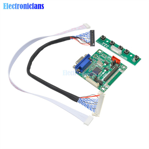 Placa controladora de pantalla Universal LVDS LCD, controlador de 5V, 10 