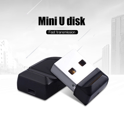 Unidad Flash USB, 32GB, 64 GB, Mini USB metálico 2,0, 16GB, 128GB, memoria externa, 64 gb ► Foto 1/6