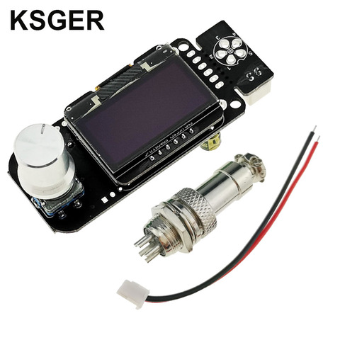 KSGER STM32 OLED V2.01-controlador de temperatura para Estación de soldadura, Kits T12, puntas de hierro, herramientas eléctricas, autosueño, calor rápido ► Foto 1/6