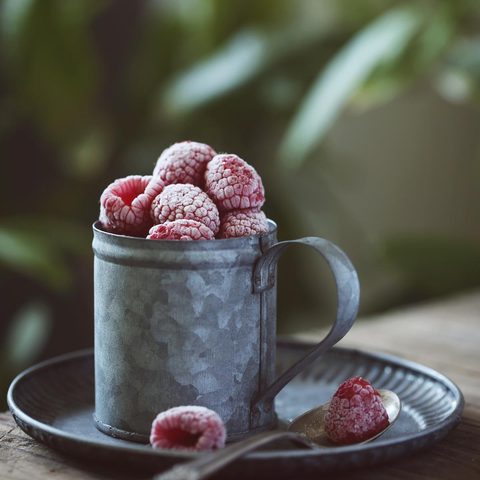 Taza redonda Retro de hierro forjado con asa antigua, accesorios de fotografía de comida para postre, fruta seca, aperitivos ► Foto 1/2