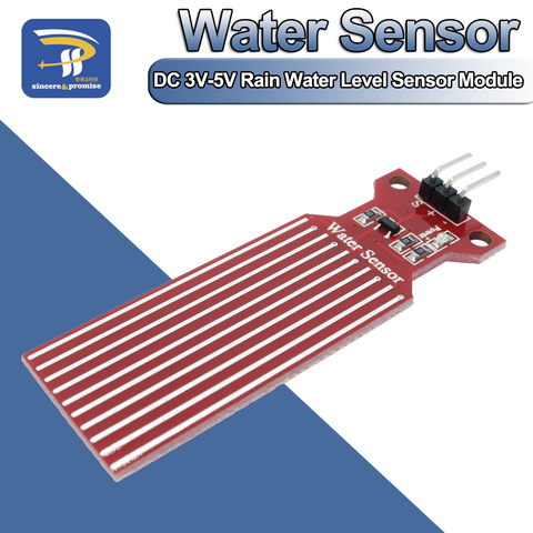 Sensor de nivel de agua y lluvia, detección de módulo de superficie líquida de altura de profundidad para Arduino DIY, MEGA 2560 Compatible con UNO, 3V-5V de CC ► Foto 1/6