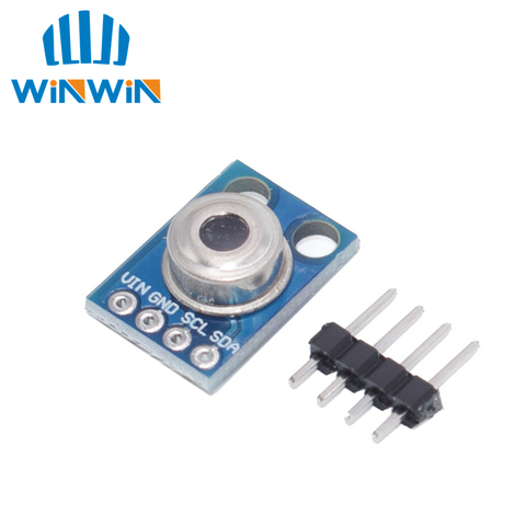 GY-906 MLX90614 MLX90614ESF sin contacto por infrarrojos Módulo Sensor de temperatura interfaz IIC IR Sensor Compatible ► Foto 1/1