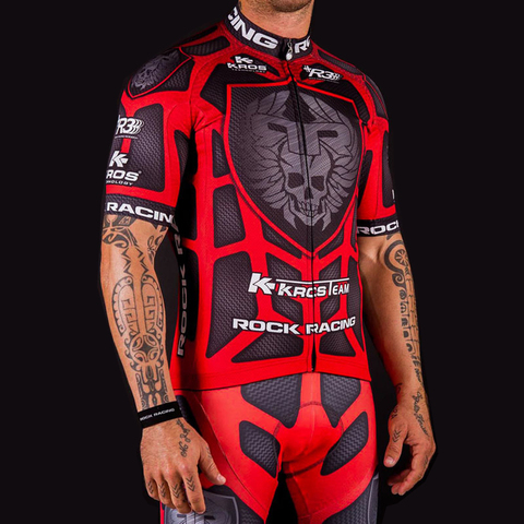 Ropa de Ciclismo de equipo de verano Jersey de Ciclismo corto de secado rápido + almohadilla transpirable de GEL, alta calidad, 2022 ► Foto 1/2