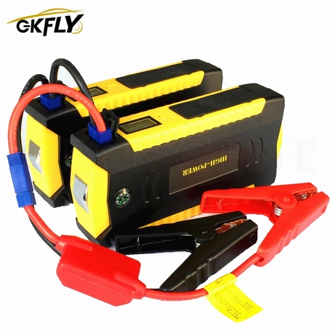 GKFLY-arrancador de batería de coche, dispositivo de arranque de 12V, Cables portátiles de 24V, Banco de energía de 600A, cargador de batería de coche, Buster para coche de gasolina y diésel ► Foto 1/6