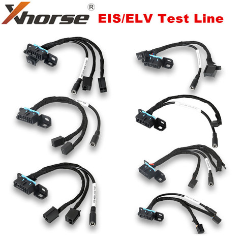 Cables de línea EIS/para Test ELV para Benz, W202, W210, W220, W639, W906, 7 Uds., funciona con la herramienta Xhorse VVDI MB ► Foto 1/6