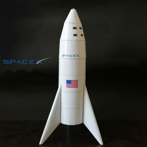Cohete Halcón de la nave espacial, modelo de papel Manual de ciencia Popular, juguete de Origami, estéreo, 35cm ► Foto 1/6