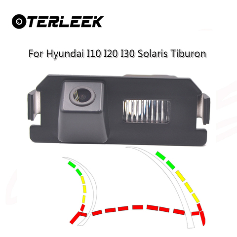 Cámara de visión trasera HD para coche, dispositivo inteligente de trayectoria dinámica, con pantalla de imagen de marcha atrás, para Hyundai I10, I20, I30, Solaris, Tiburon ► Foto 1/6