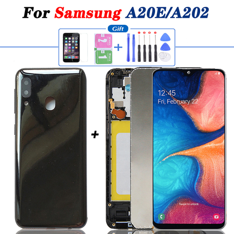 Pantalla LCD Original para Samsung Galaxy A20e, montaje de digitalizador con pantalla táctil A202 A202F ► Foto 1/6