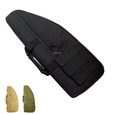 Bolsa de pistola de Rifle Airsoft, funda para arma militar de 27,5 pulgadas, mochila de escopeta resistente de 70cm ► Foto 1/6