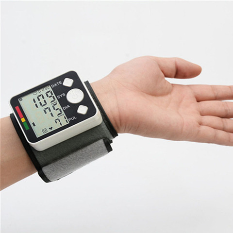 BMC muñeca Digital Monitor de presión arterial automático Sphygmomanometer máquina médica inteligente medir la velocidad de pulso Medición de la aptitud ► Foto 1/6