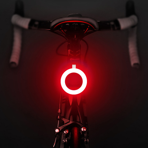 Linterna de carga USB para bicicleta, luz Led trasera, 7 estilos, luces de advertencia para ciclista nocturno ► Foto 1/6