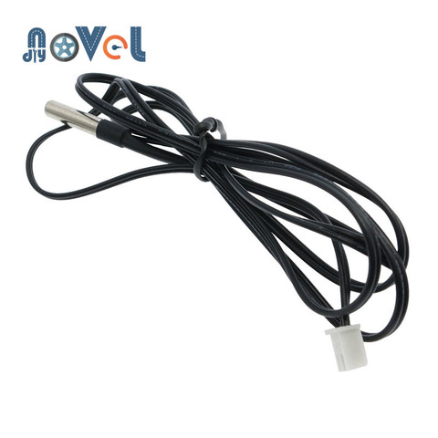 100cm 1M impermeable NTC, 10K, 1%, 3950 termistor precisión Cable de Sensor de temperatura Sonda de Cable para Arduino W1209 W1401 ► Foto 1/6