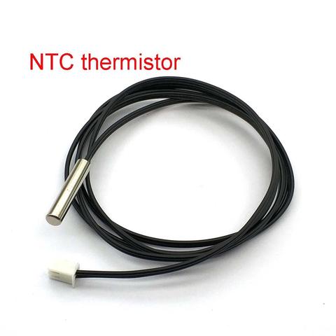 Termistor NTC Sensor de temperatura impermeable Sonda de cable 5K 10K 20K 50K 100K 1% de 3950 B3470 5K 5*25mm 1M ► Foto 1/4