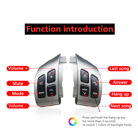 Interruptor de Audio multifunción para volante, nuevo estilo para Suzuki Swift 2013-2022 para SX4 2013-2022 ► Foto 1/6